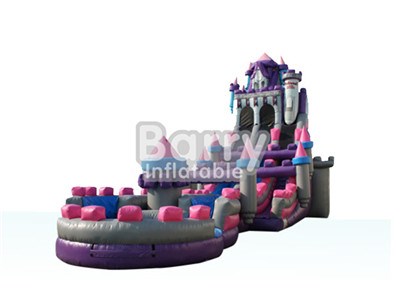 Professional Supplier Commercial Princess Castle Water Slides For Sale Inflatable BY-WS-010 